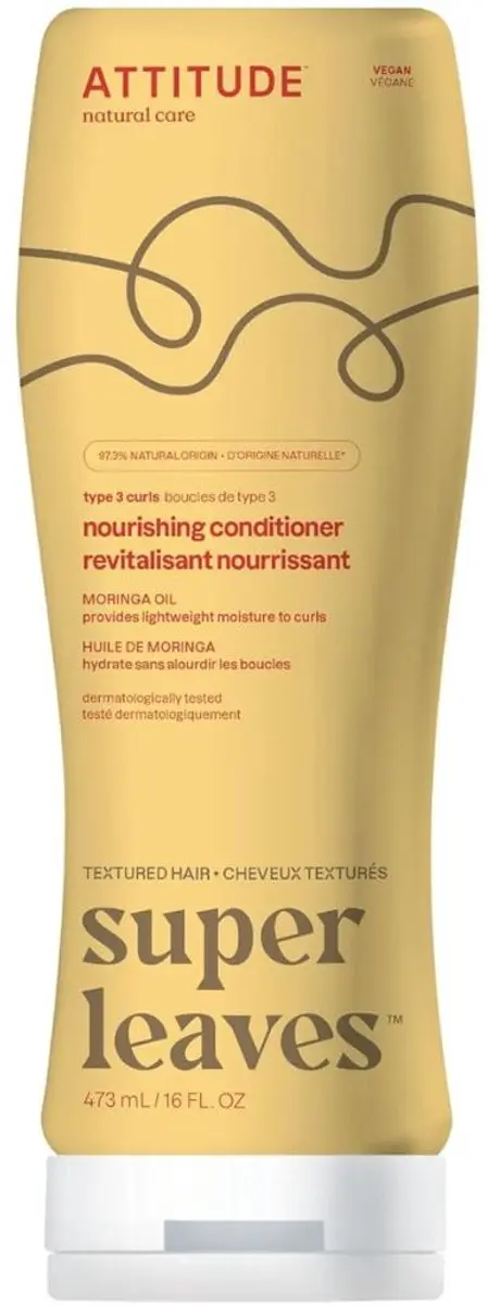 Attitude Super Leaves Conditioner Curl Nourishing 473ml