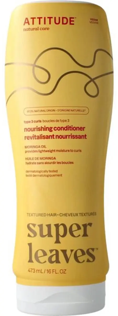 Attitude Super Leaves Conditioner Curl Nourishing 473ml