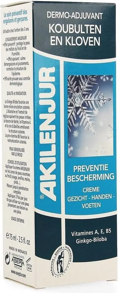 Akileine Akilhiver Wintercrème 75ml