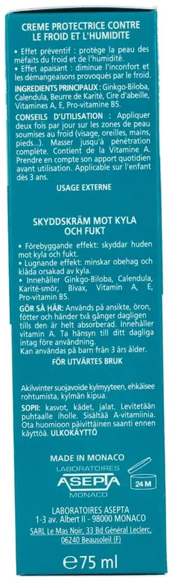 Akileine Akilhiver Wintercrème 75ml