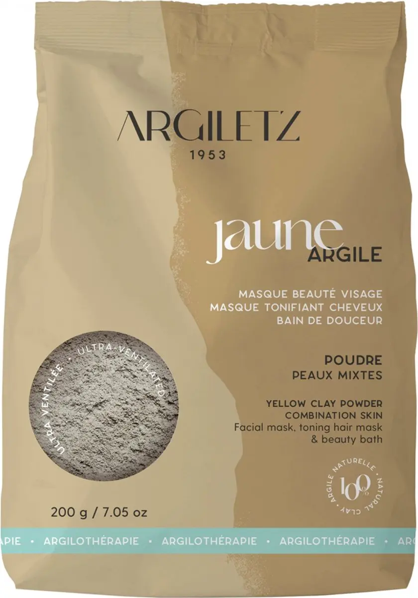 Argiletz Zeer Fijne Gele Klei 200g