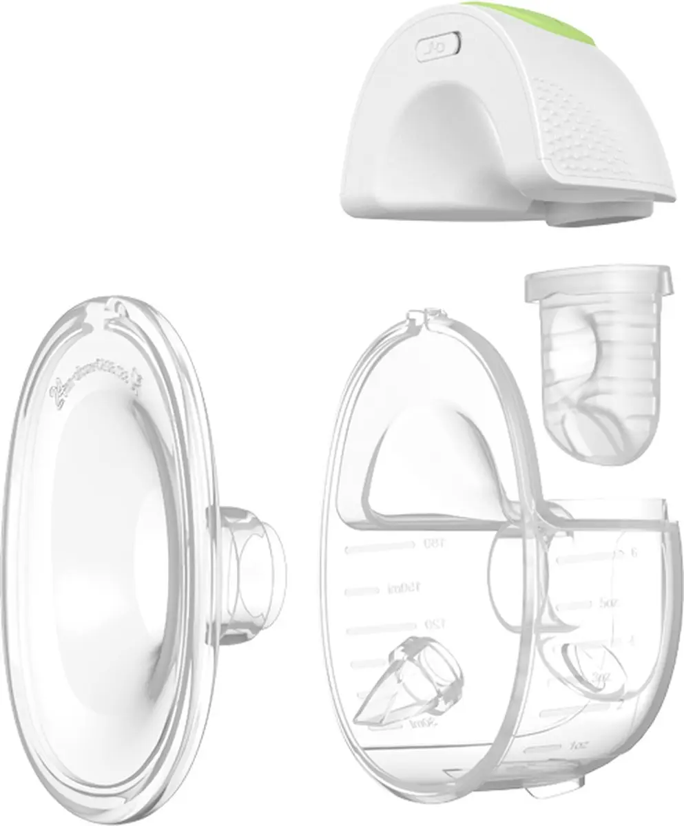 Ardo Melia Draagbare Borstkolf - 2 Stuks - Wit