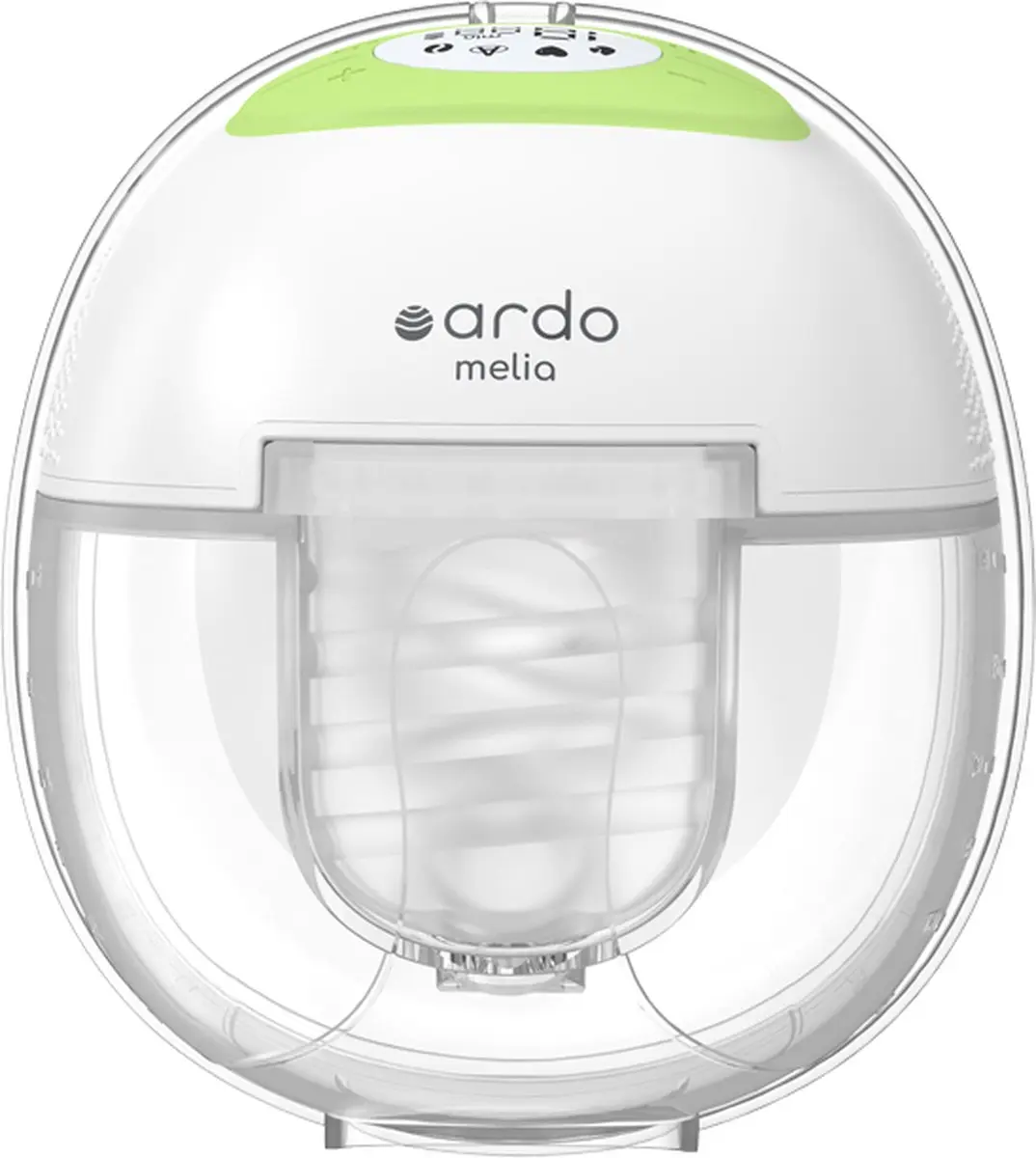 Ardo Melia Draagbare Borstkolf - 2 Stuks - Wit