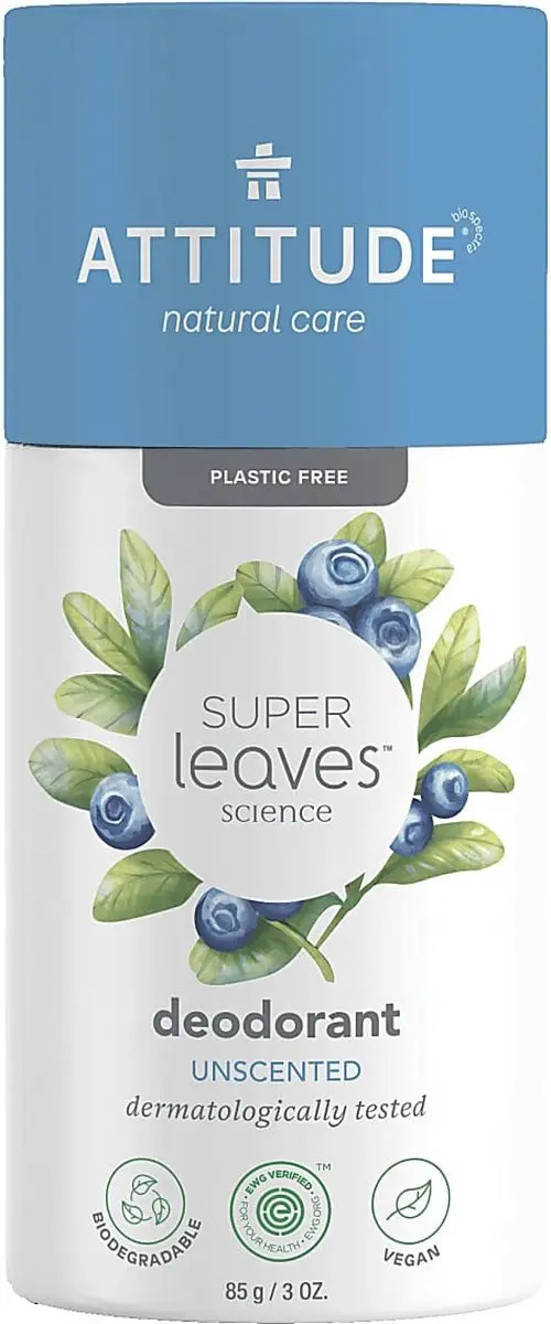 Attitude Super Leaves Natural Deodorant 85g