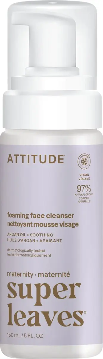 Attitude Maternity Natural Foaming Face Cleanser 150ml
