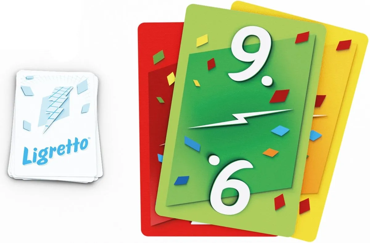 999 Games Ligretto Groen Kaartspel - 2-4 Spelers