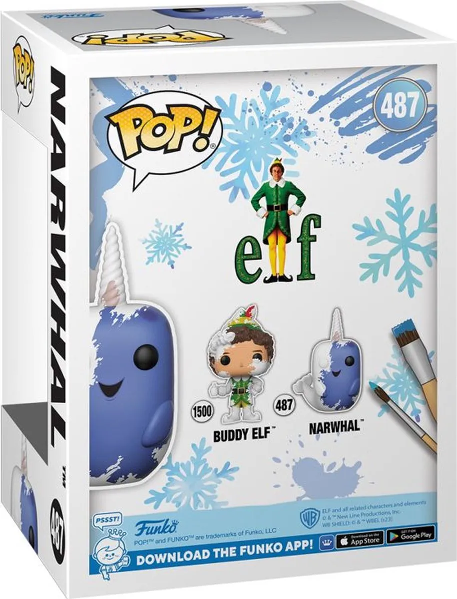 Funko Pop! Elf Narwhal DIY Exclusief 73920 - Veelkleurig