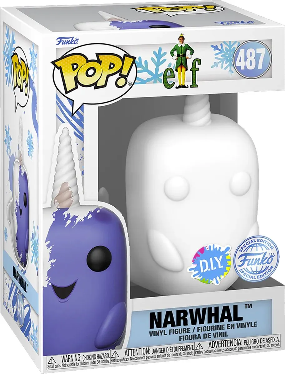 Funko Pop! Elf Narwhal DIY Exclusief 73920