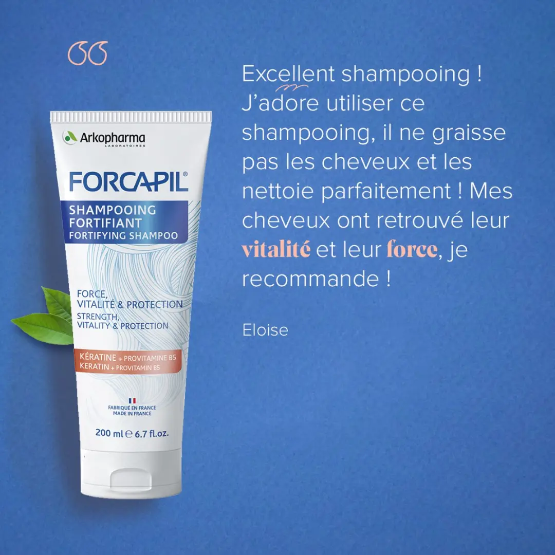 Arkopharma Forcapil Versterkende Shampoo Keratine+ 200ml