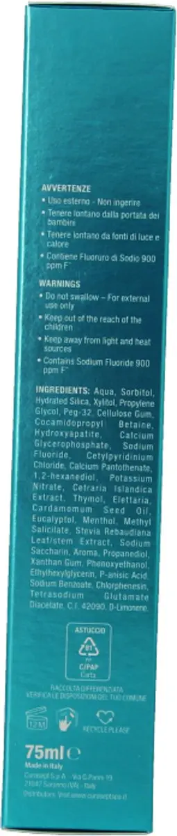 Curasept Daycare Protection Booster Tandpasta 75ml - Frozen Mint