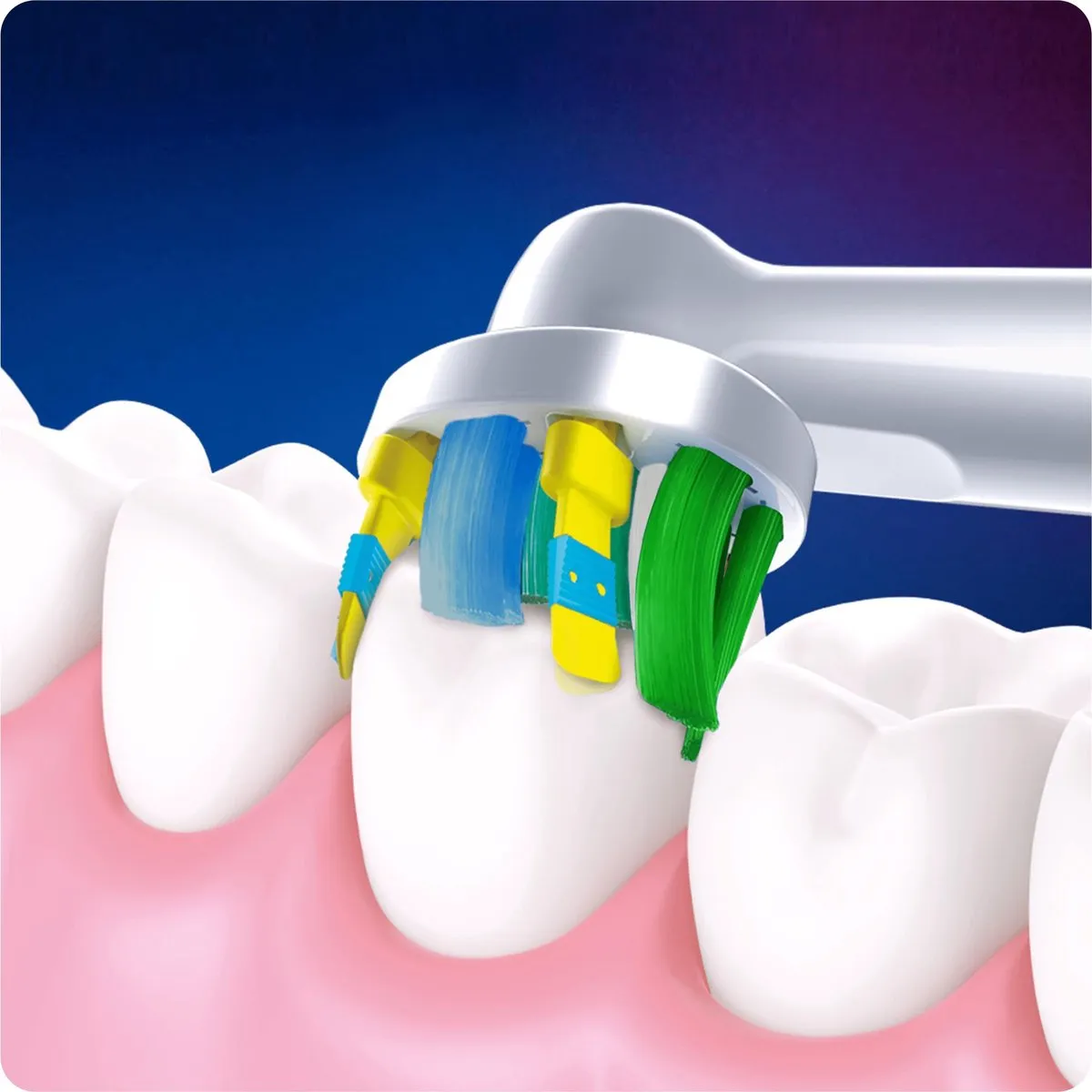 Oral-B FlossAction Opzetborstels 2 Stuks - Wit