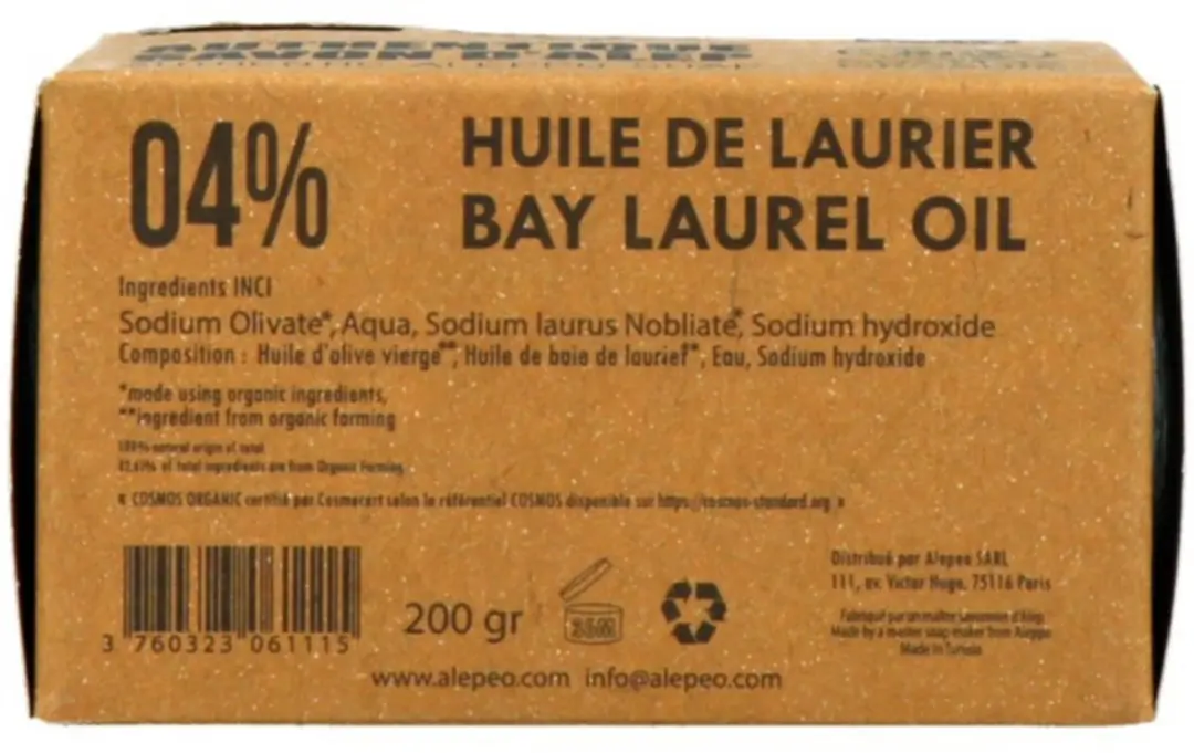 Alepeo Aleppo Zeep 4% 200g