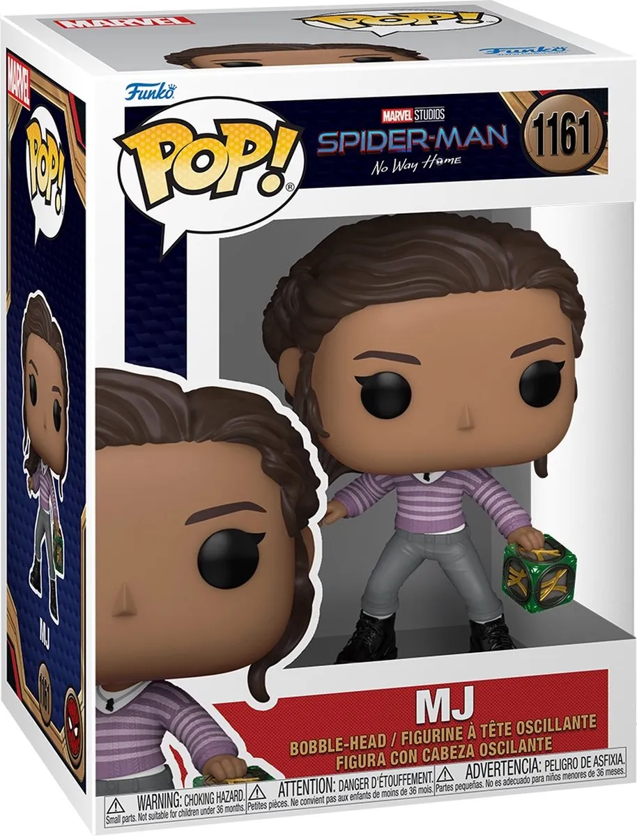 Funko Marvel POP! Spider-Man No Way Home MJ 67609 - 9cm - Multicolours