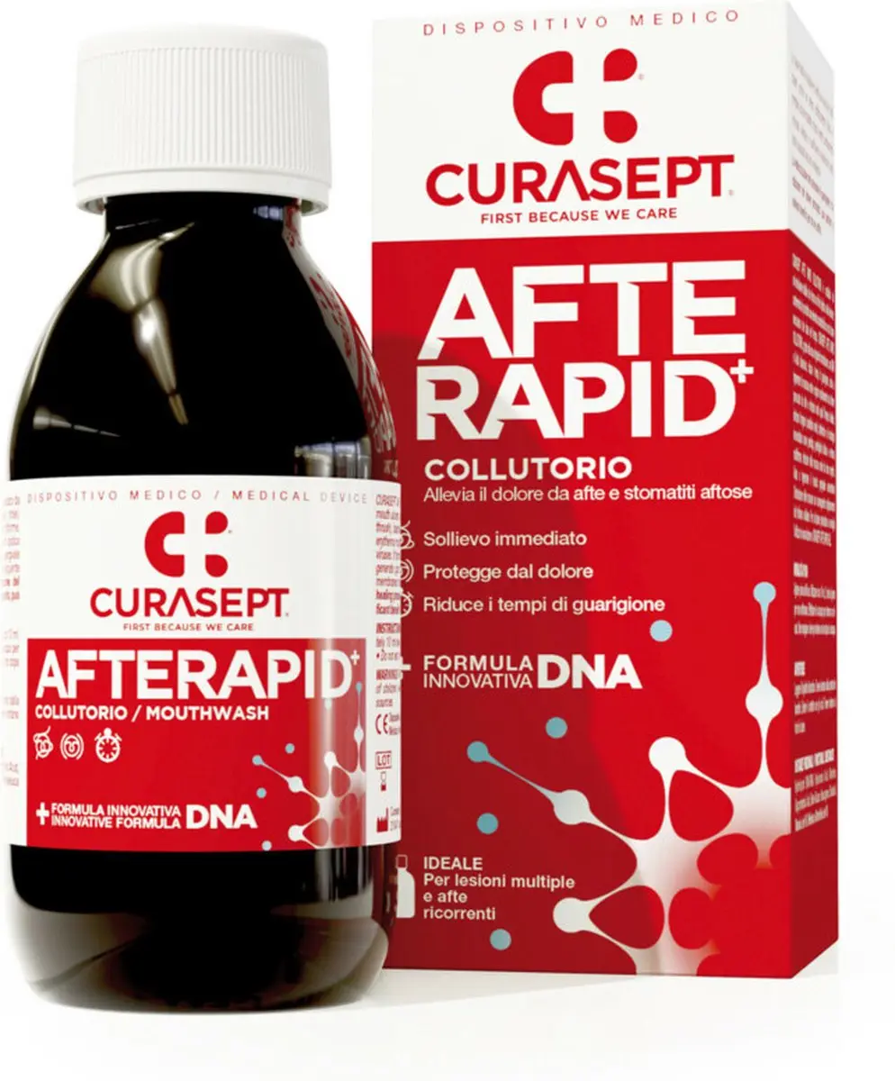 Curasept Afterapid DNA Mondspoelmiddel 125ml