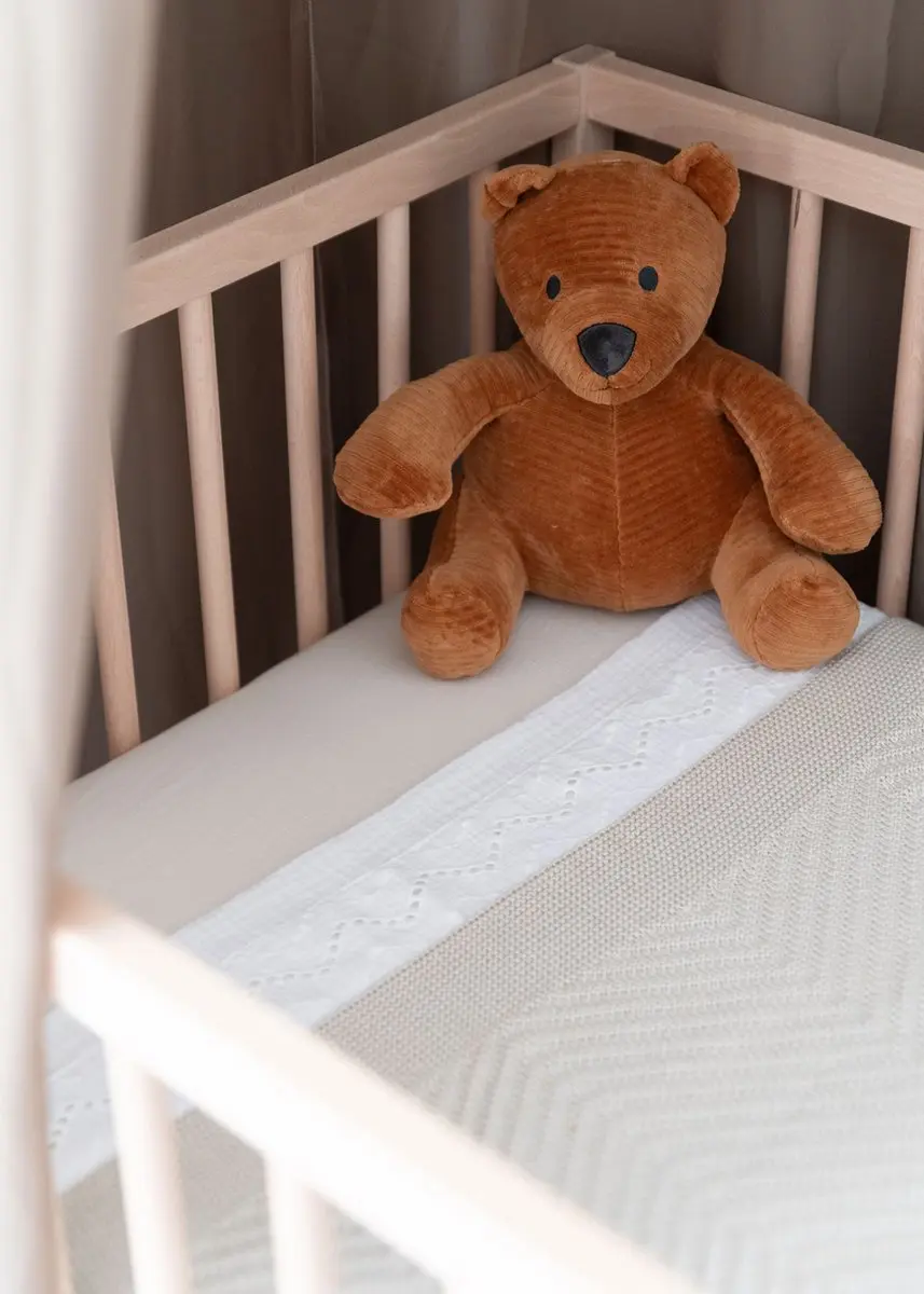 Baby's Only Wieg Laken Calm 80x100cm - Wit