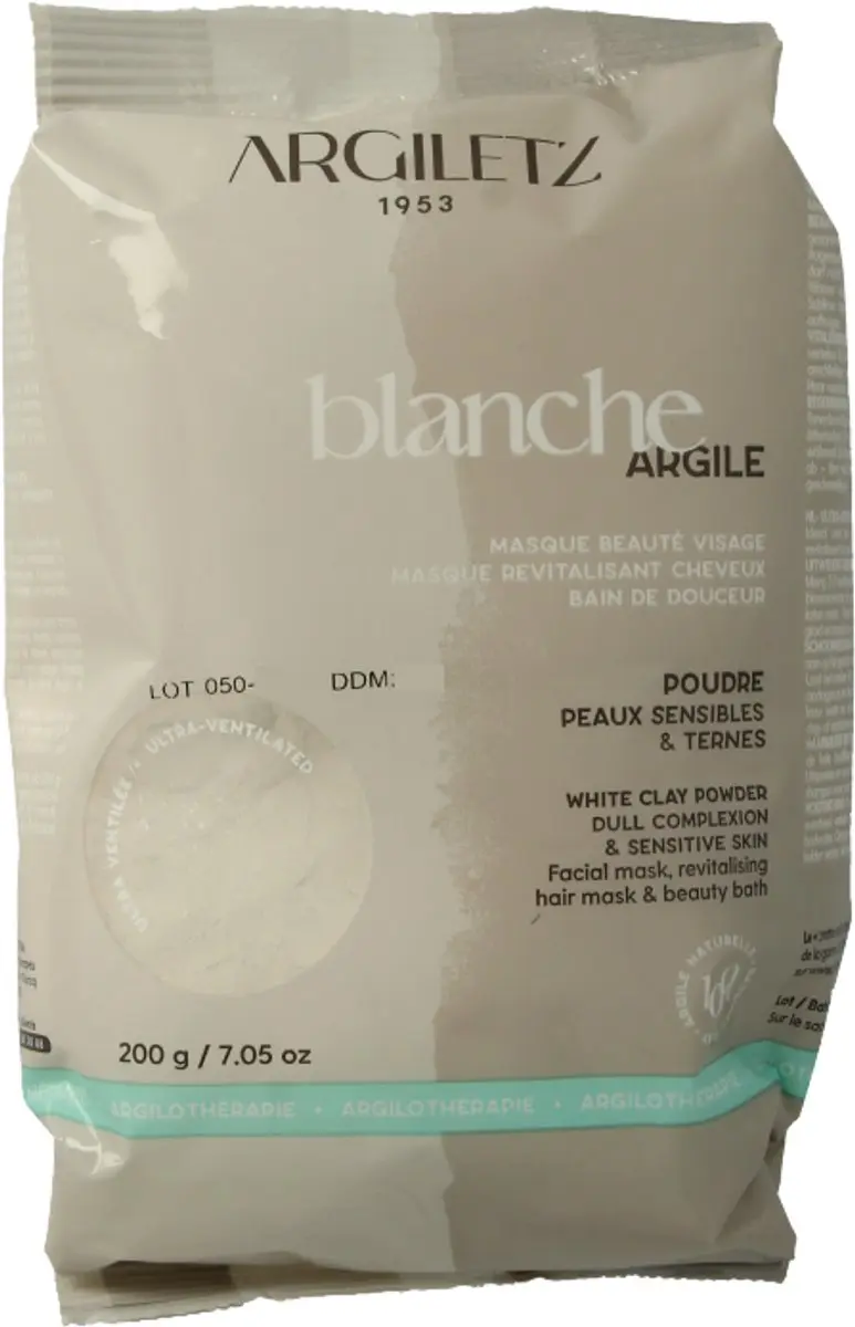 Argiletz Klei Superf Wit 200g