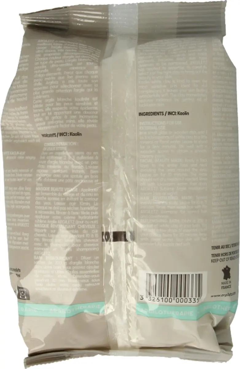 Argiletz Klei Superf Wit 200g
