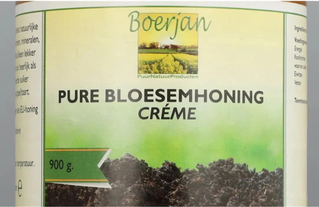 Boerjan Pure Bloesemhoning Crème 900g