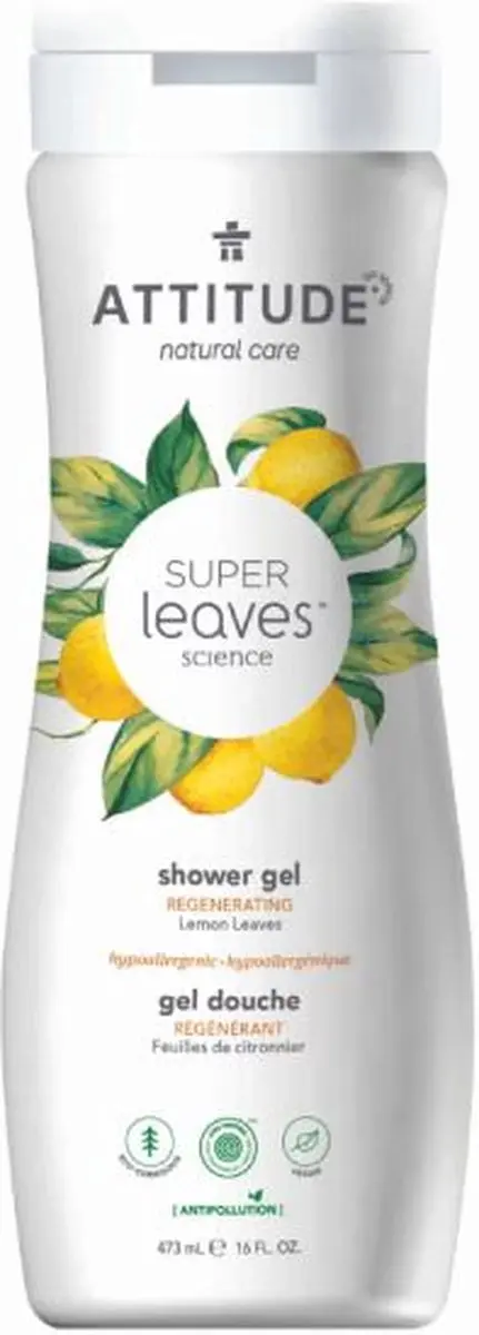 Attitude Super Leaves Regenerating Lemon Douchegel 473ml