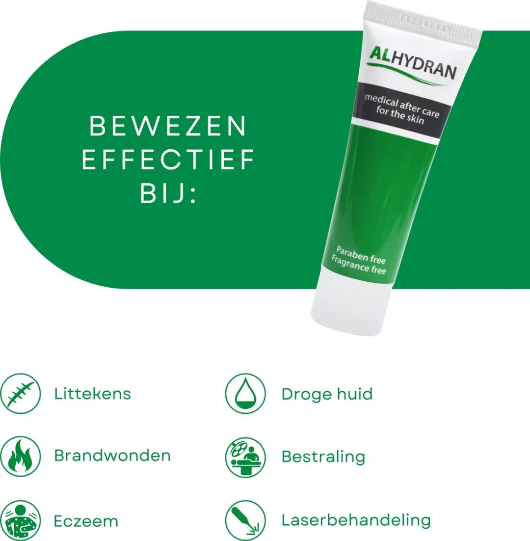 ALHYDRAN 30ml Littekencrème - Brandwondencrème