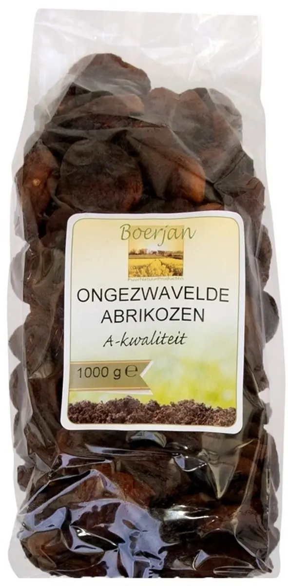 Boerjan Abrikozen Ongezwaveld 1 kg
