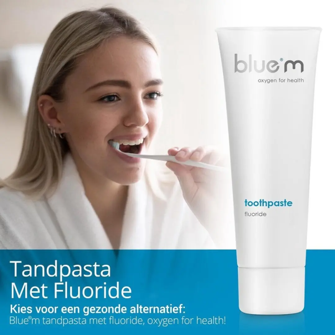 Bluem Fluoride Tandpasta 75ml - 3 Stuks