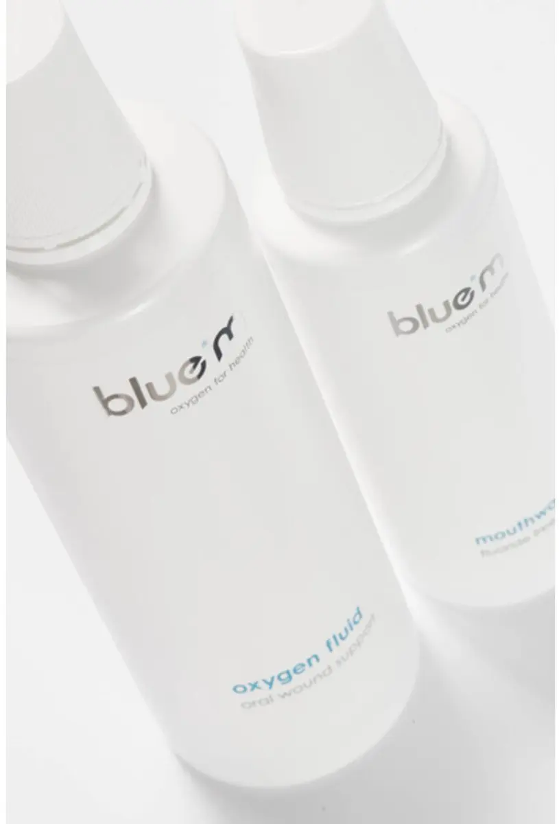 Bluem Oxygen Fluid Mondwater 500ml - 2 Stuks
