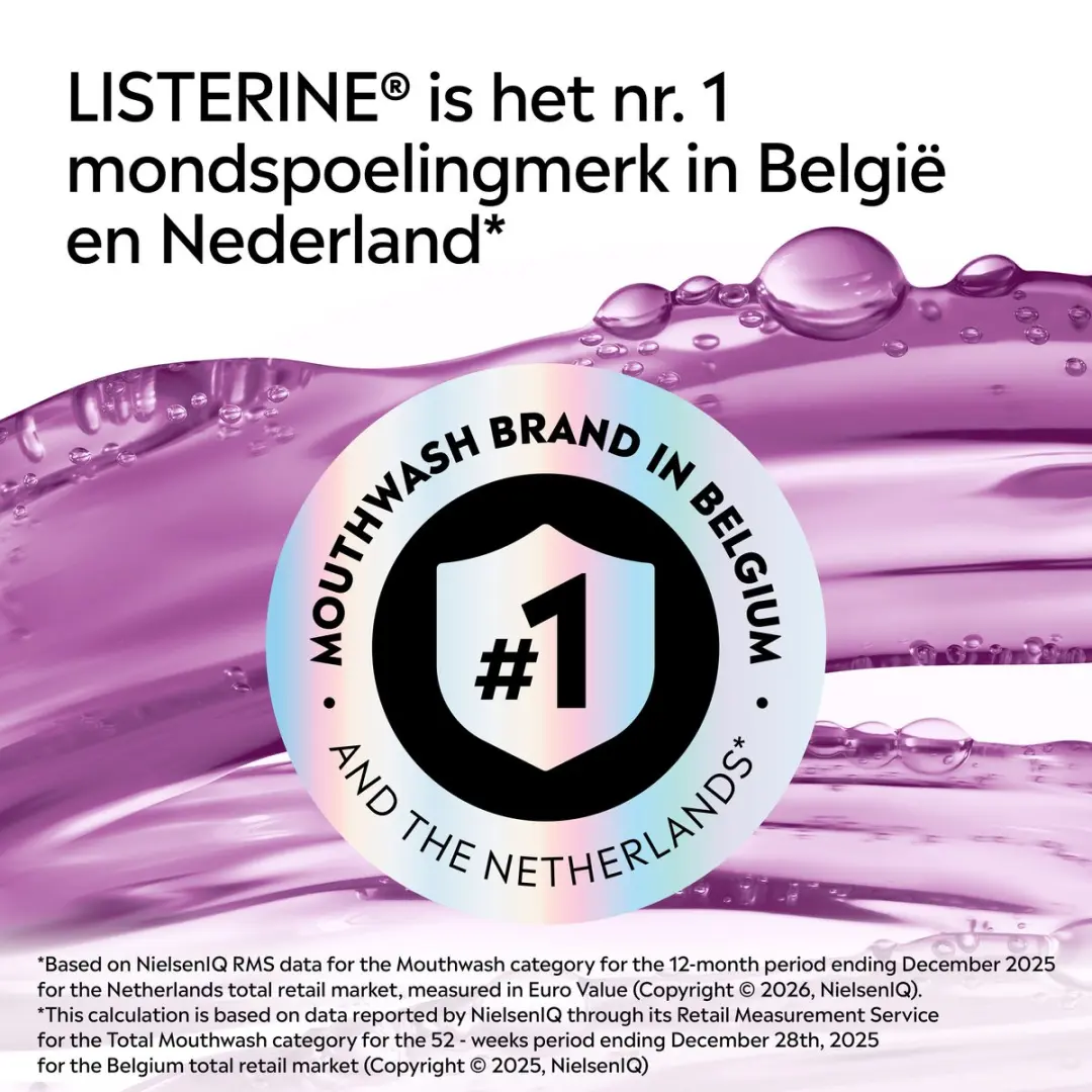 Listerine Total Care Alcoholvrij 3x500ml - Intense Muntsmaak