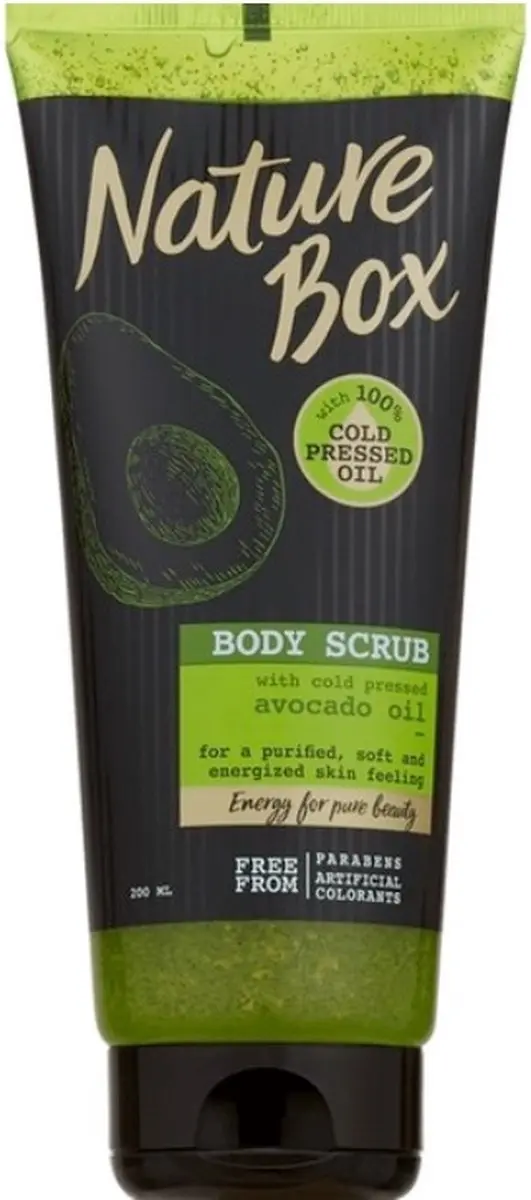 Nature Box Avocado Olie Bodyscrub 200ml