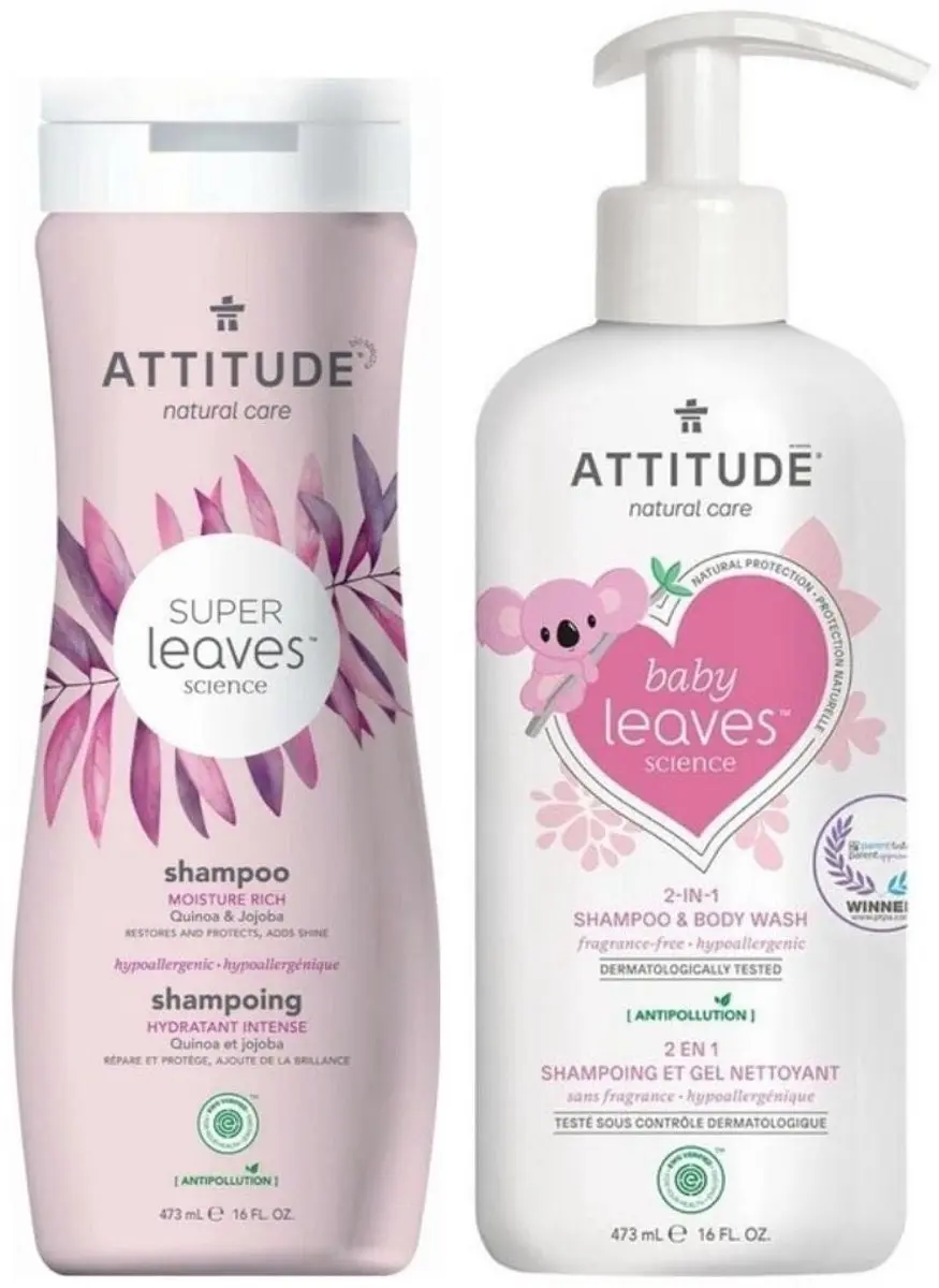 Attitude Family Hair Set 2x473ml