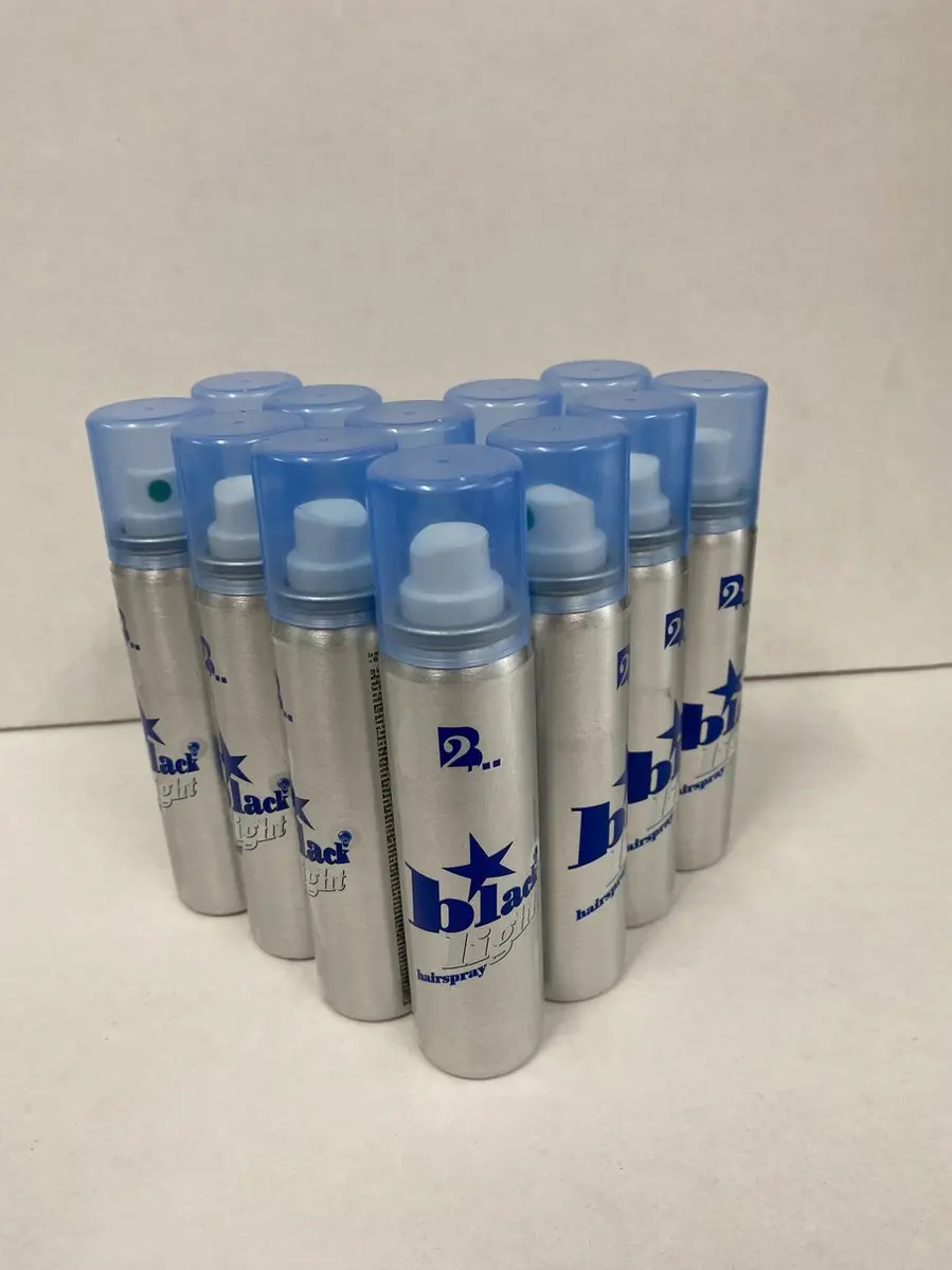 2B Black Light Hairspray 75ml