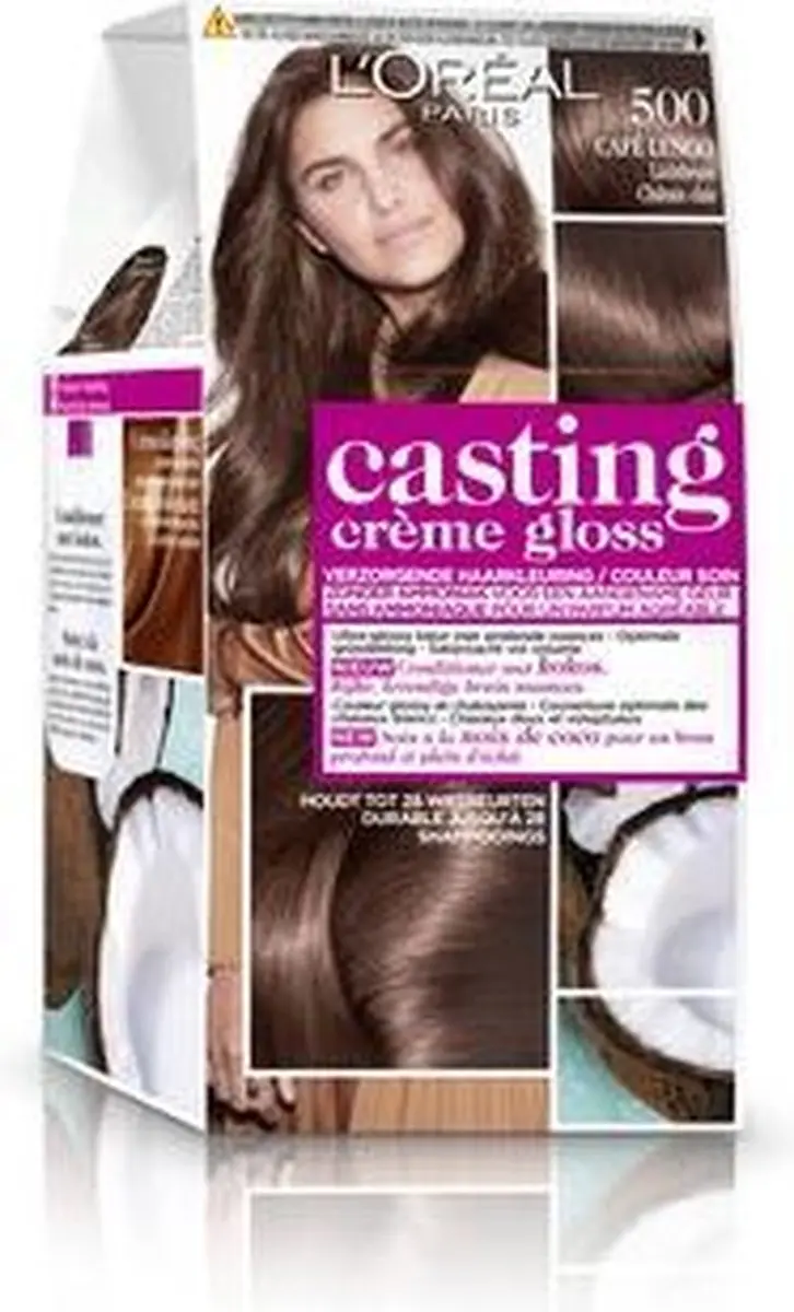 L'Oréal Paris Casting Crème Gloss Haarverf 500 Lichtbruin