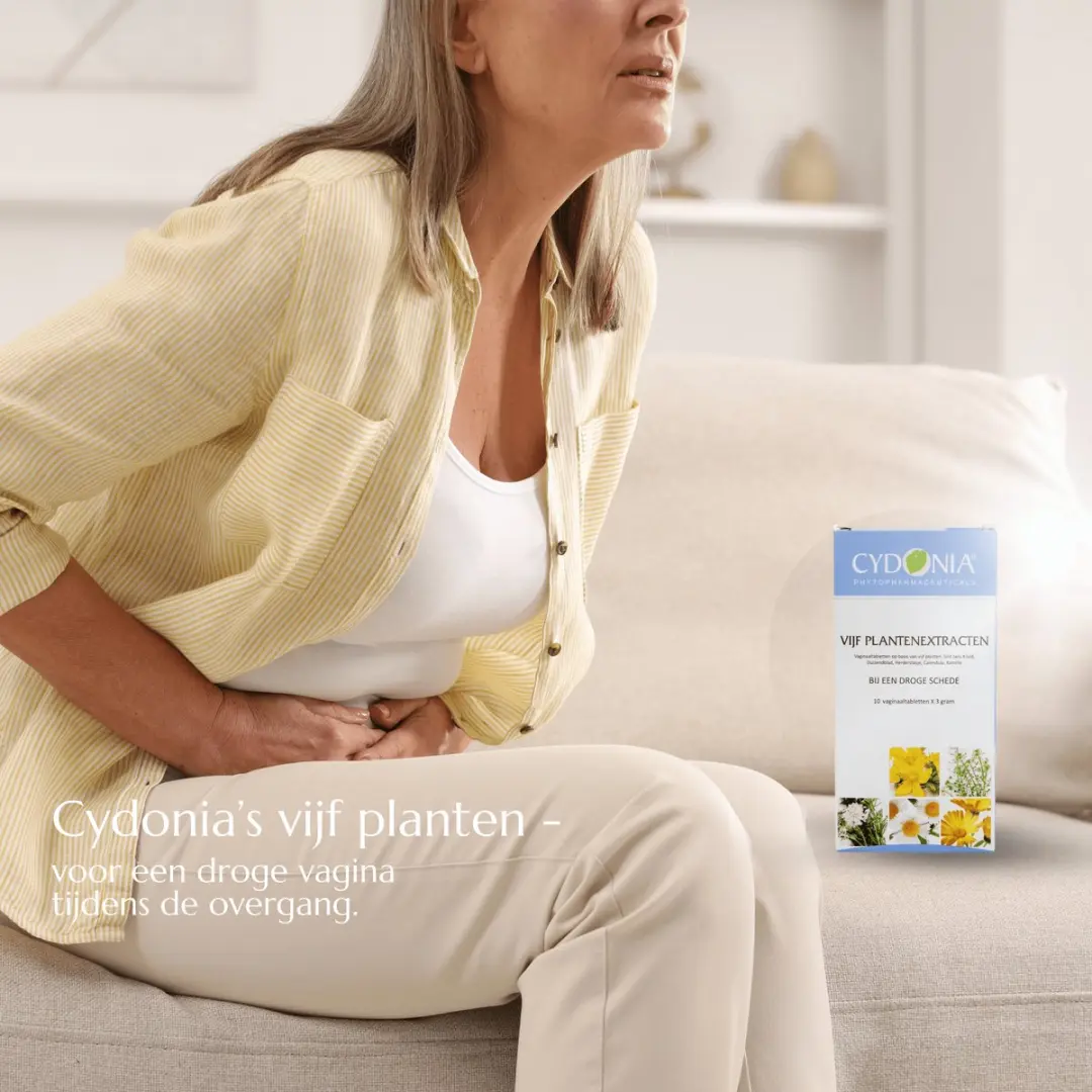 Cydonia Vijf Plantenextracten Vaginale Zetpillen 10 Stuks