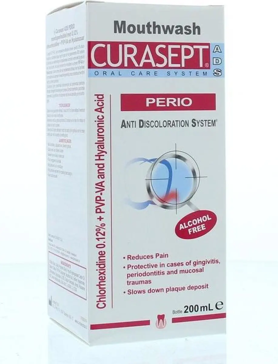 Curasept Perio Mondspoeling 200ml - afbeelding 6 van 6