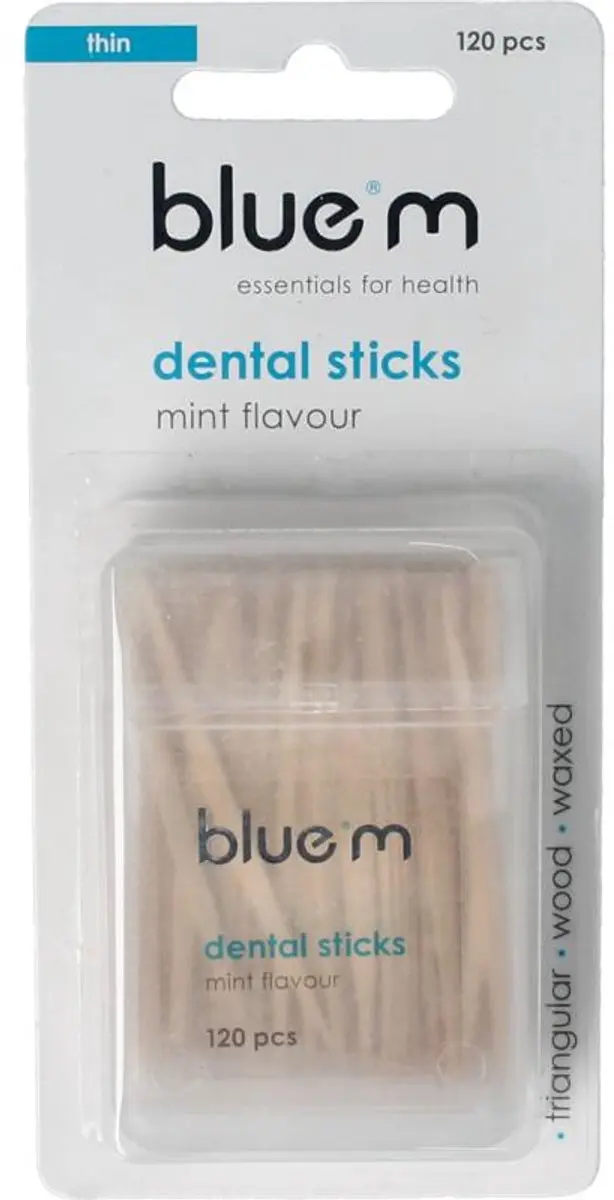 Bluem Tandenstokers Mint - 120 Stuks