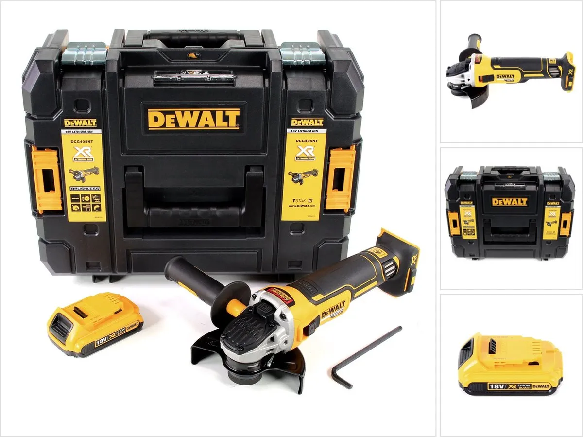 DeWalt DCG 405 NT Haakse Slijper 18V 125mm