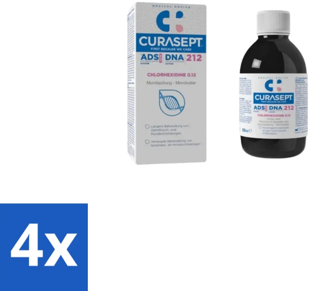 Curasept ADS DNA 212 Mondspoeling 0,12% CHX