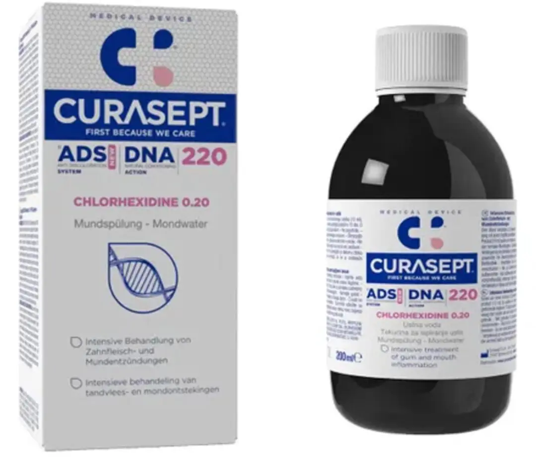Curasept Mondspoeling ADS DNA 220 0,20% CHX 200ml