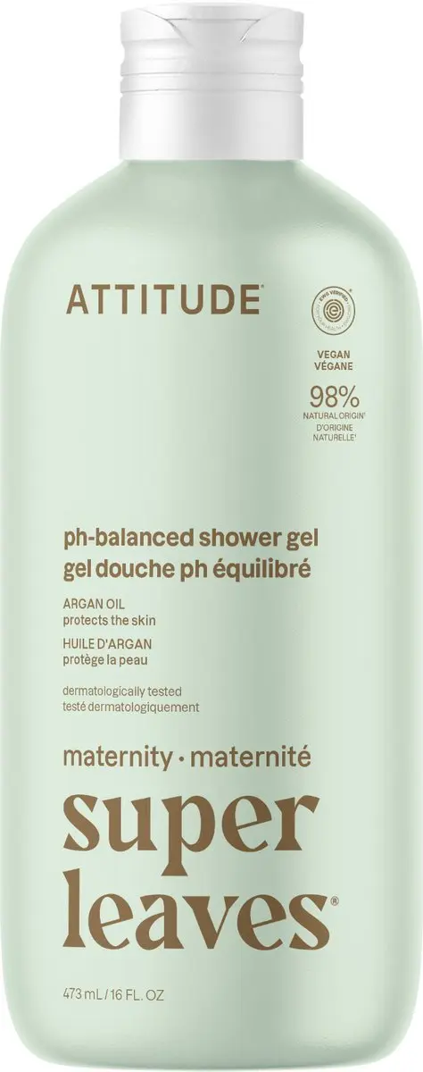 Attitude Maternity Natural Body Wash Argan 473ml