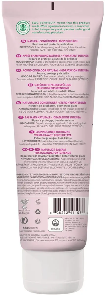 Attitude Super Leaves Conditioner 240ml