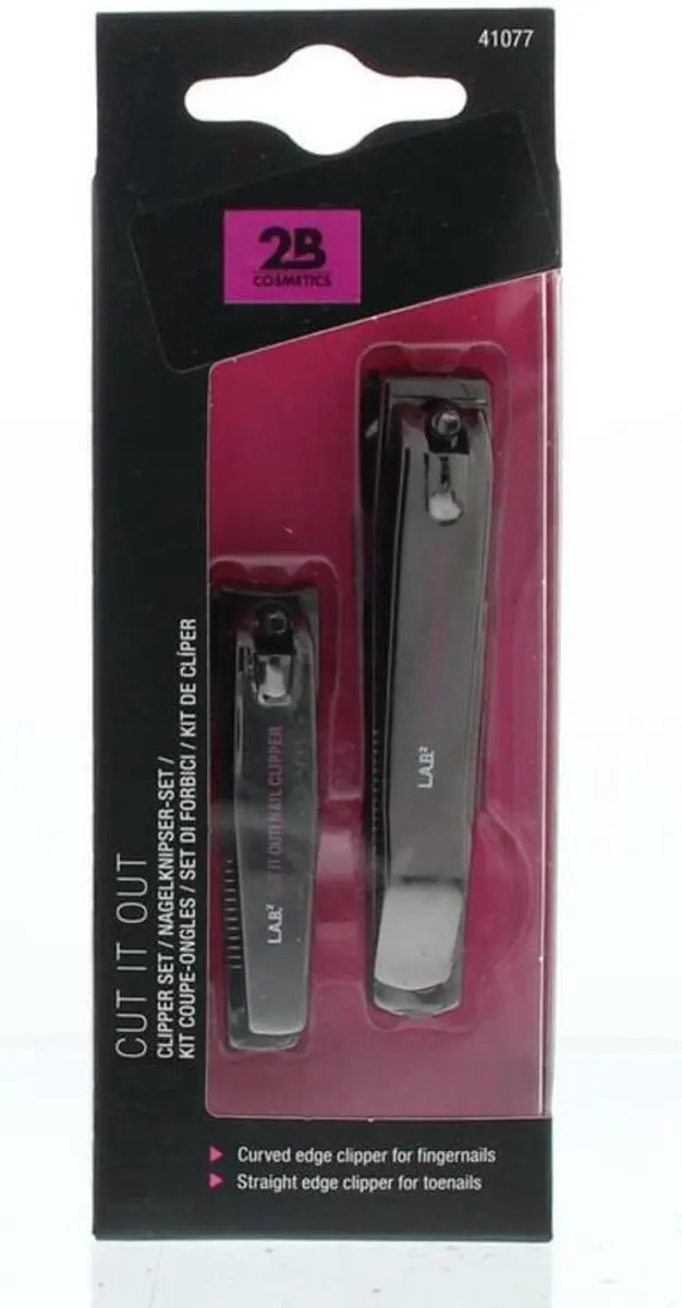 2B Nagelknipper - Zilver