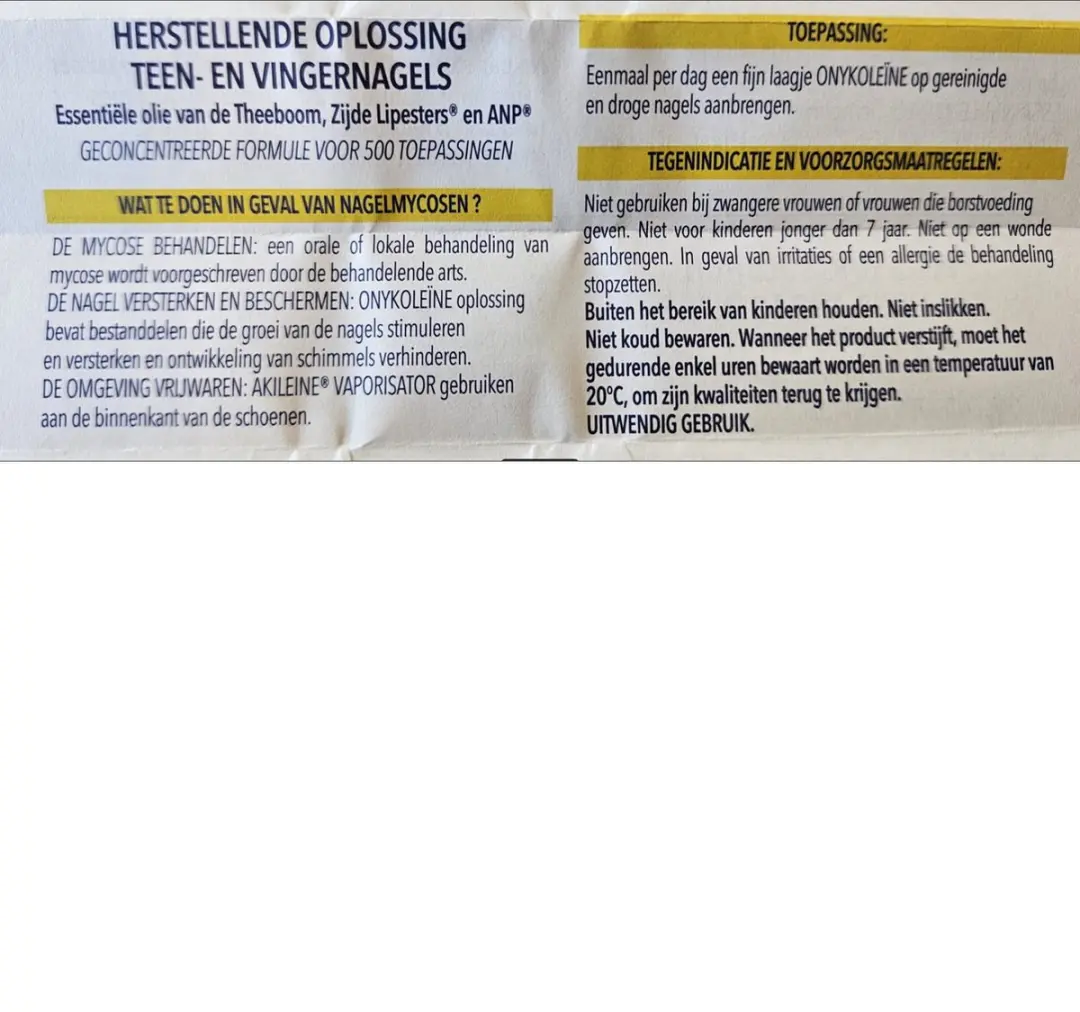 Akileine Onykoleïne Schimmelnagels 10ml