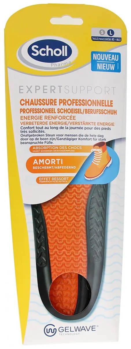Scholl ExpertSupport Comfort Inlegzolen Maat L