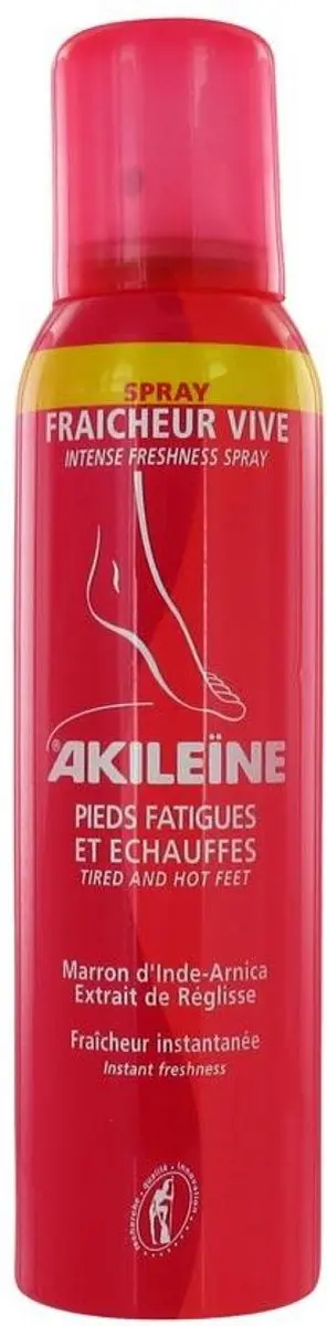 Akileine Spray Ultrafris Vermoeide Voeten 150ml