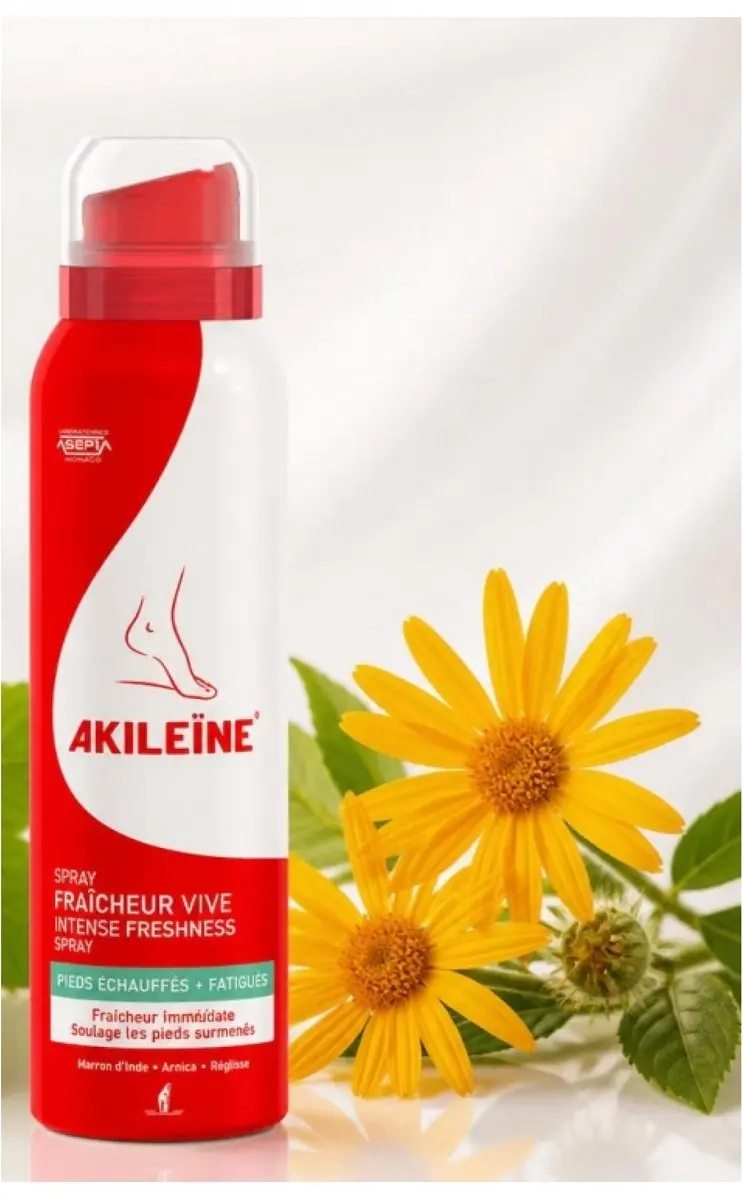 Akileine Spray Ultrafris Vermoeide Voeten 150ml - afbeelding 6 van 6