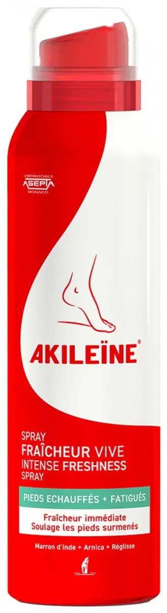 Akileine Spray Ultrafris Vermoeide Voeten 150ml