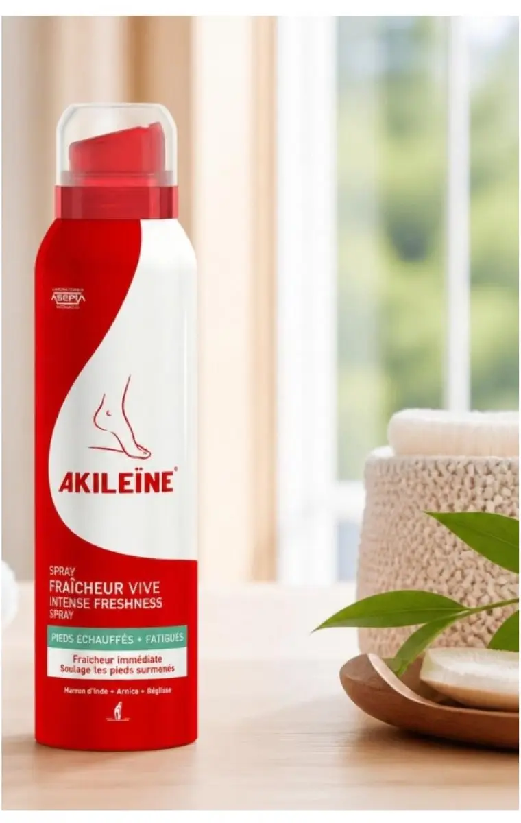Akileine Spray Ultrafris Vermoeide Voeten 150ml