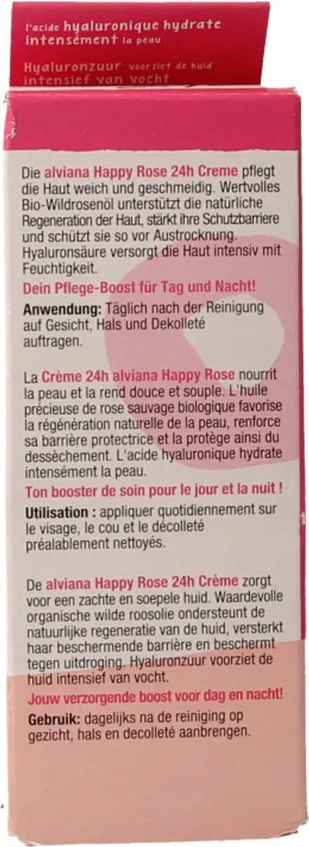 ALVIANA Happy Rose Gezichtscreme 1ml