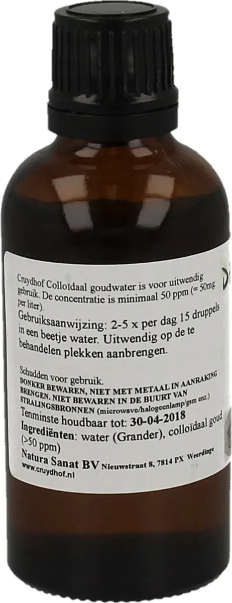 Cruydhof Cruyd Colloïdaal Goud 1g
