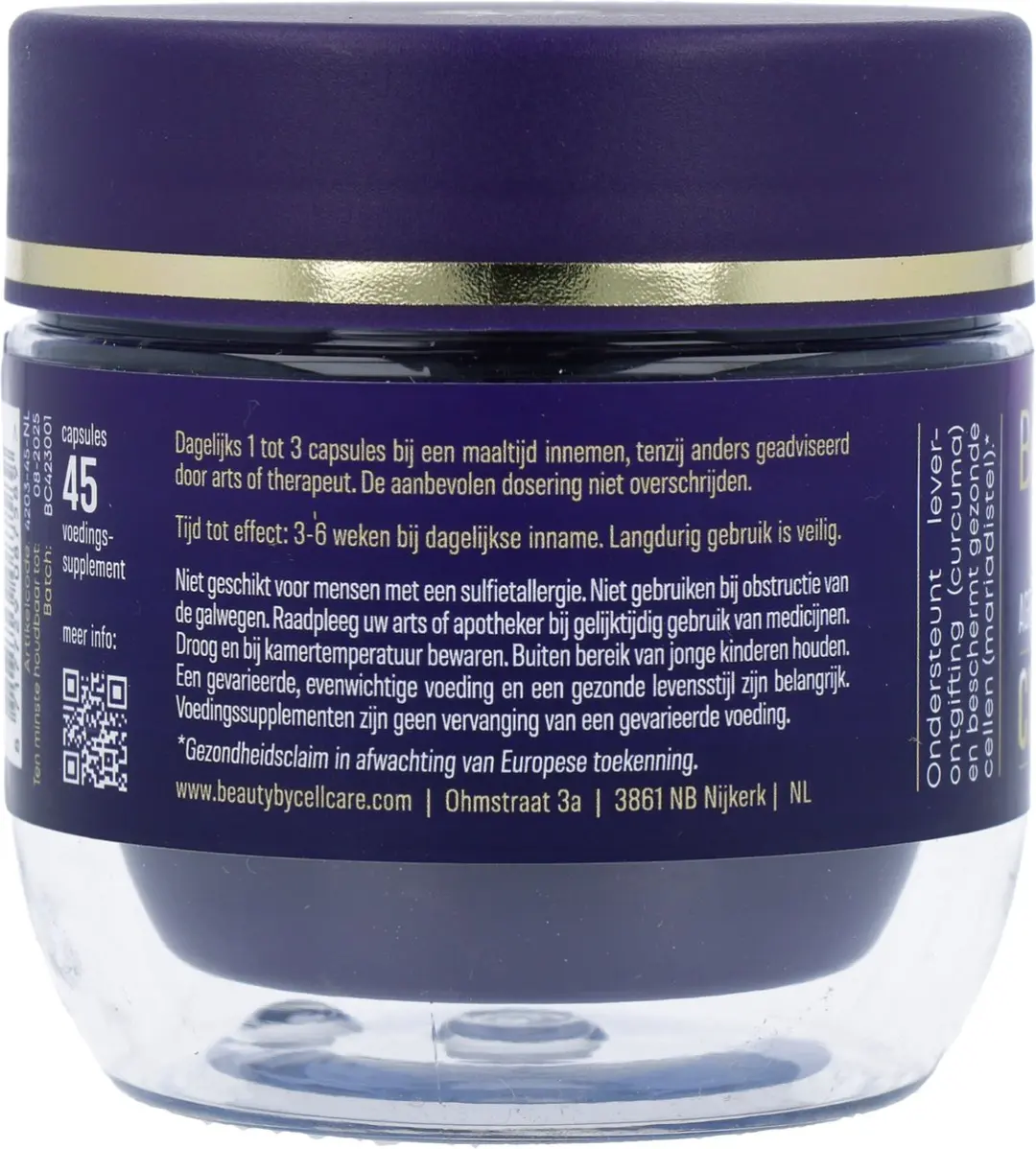 Cellcare Ageless Clean Capsules 45 Stuks
